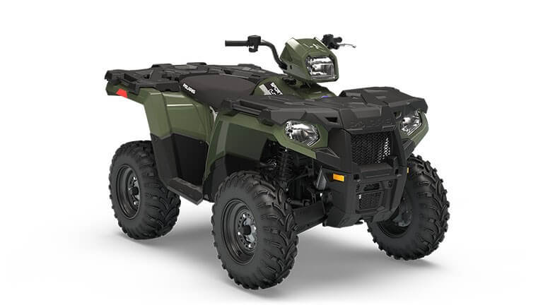 Polaris Sportsman 450 H.O. Utility Edition - With an upgraded front and rear steel bumper …